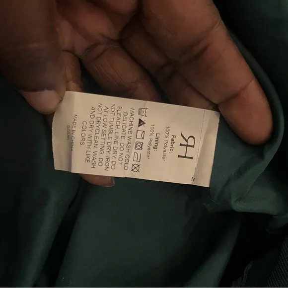 Rihoas Green Sweetheart Neck Jacquard Midi Dress Size Small | 4‎ - Picture 4 of 12